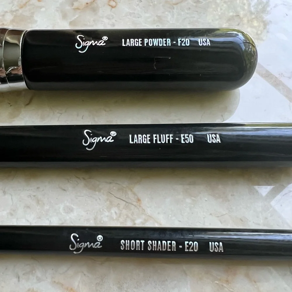 SIGMA Face and Eye Brushes - F20 E50 E20